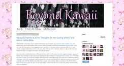 Desktop Screenshot of beyond-kawaii.com